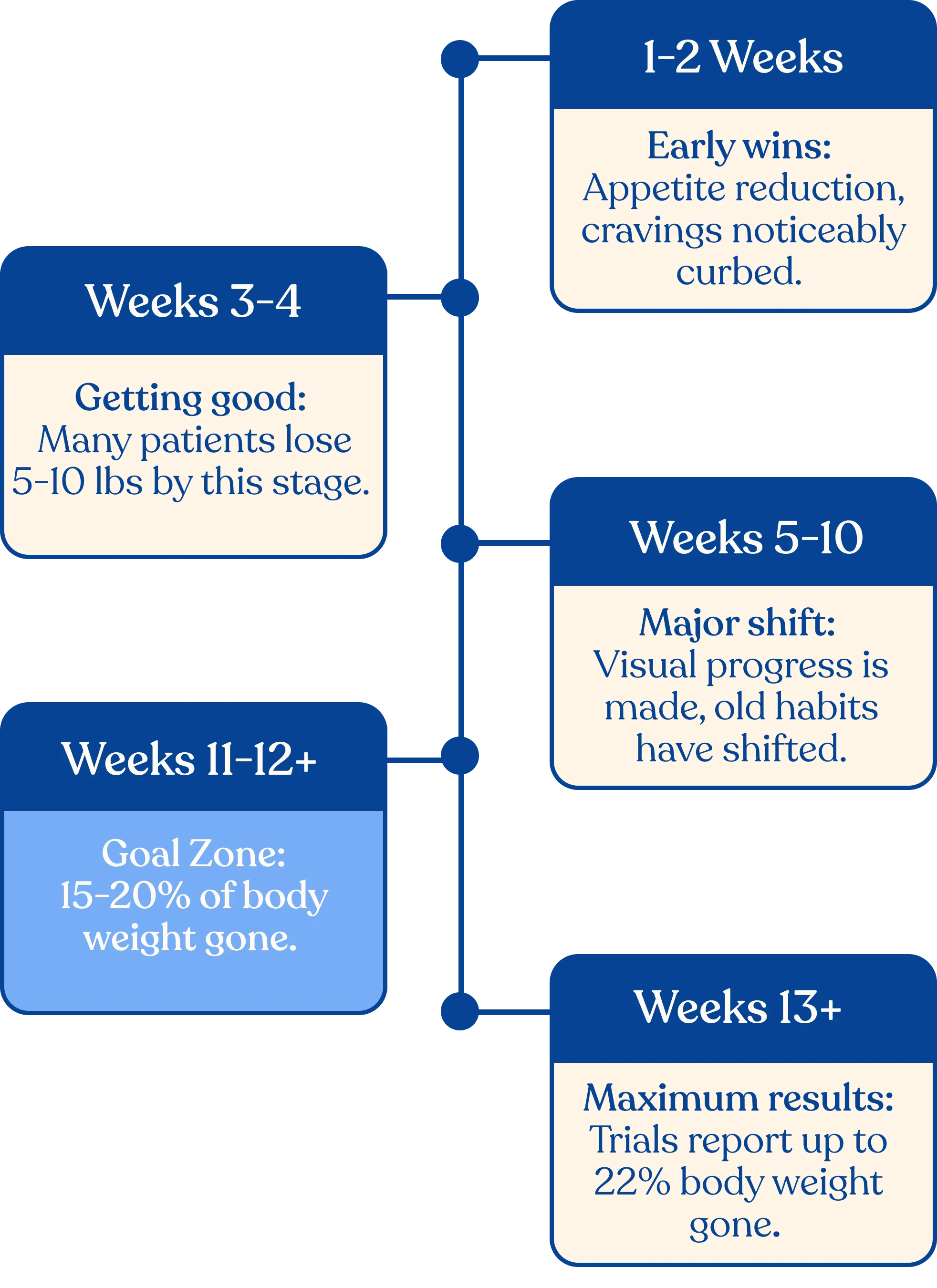 What your first 12 weeks on GLP-1 treatment will look like: