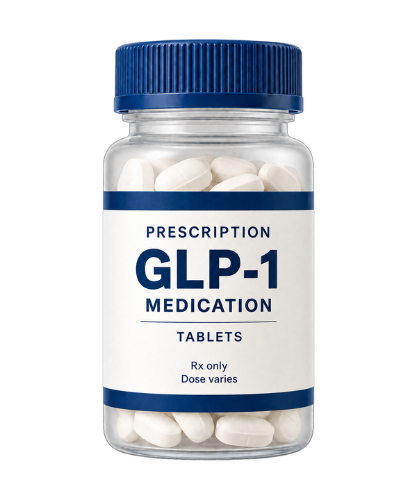 Illustrative Semaglutide Pill packaging